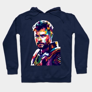 Chris Hemsworth Pop Art Hoodie